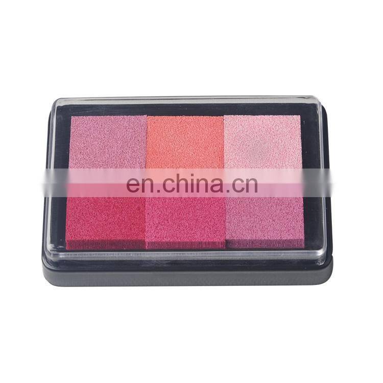Elegent Plastic Sponge Gradient Pink Ink Absorber Pad
