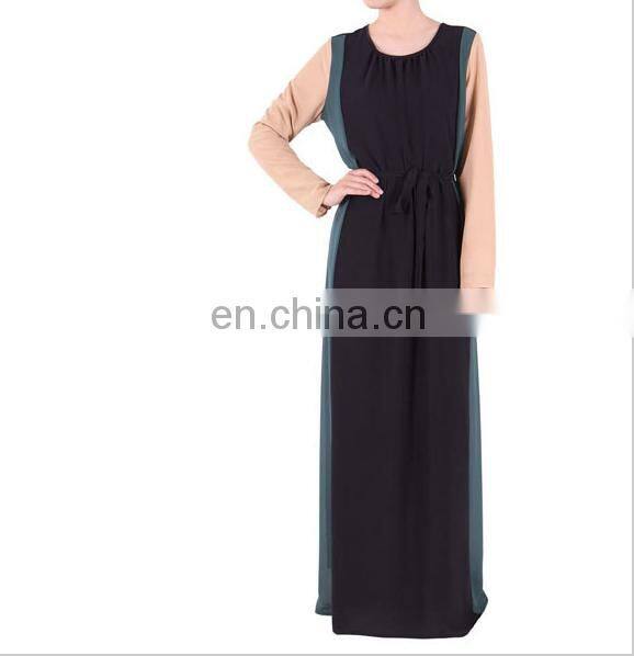 Muslim women's fashion large size abaya dress wholesale muslim women dress (Mu042610)