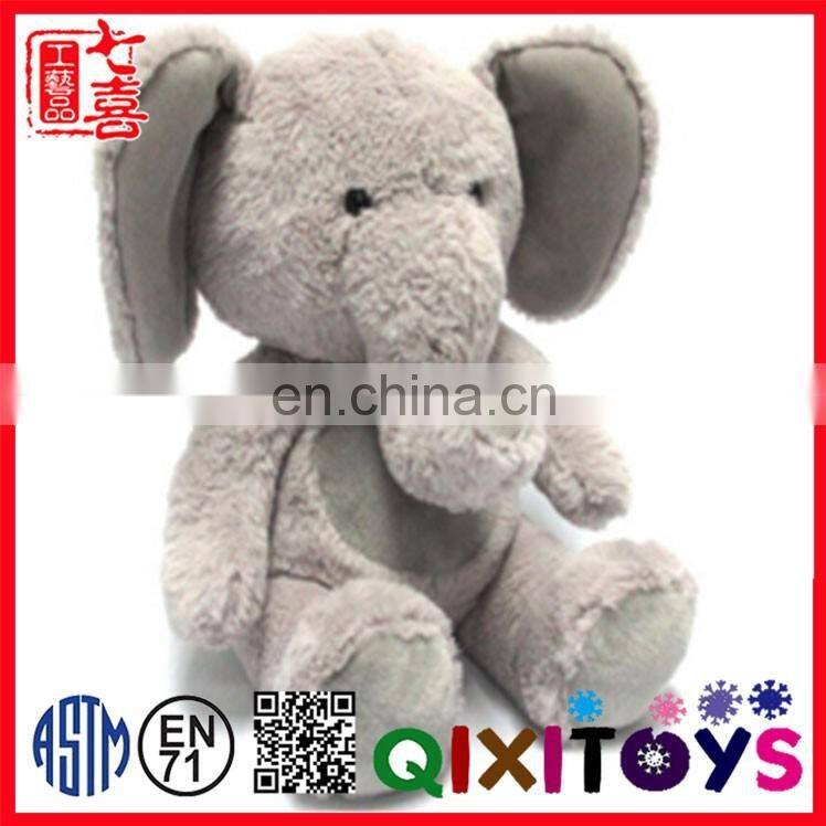 CE best selling custom plush animal elephant shaped body pillow for children