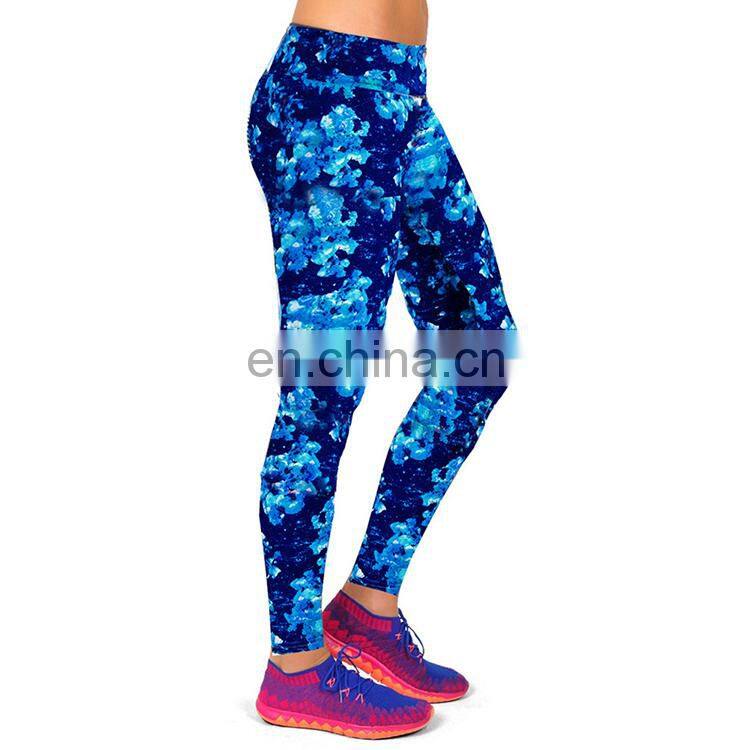 Wholesale Blue Collection Print Skin Soft Bulk Brushed Girls Leggings