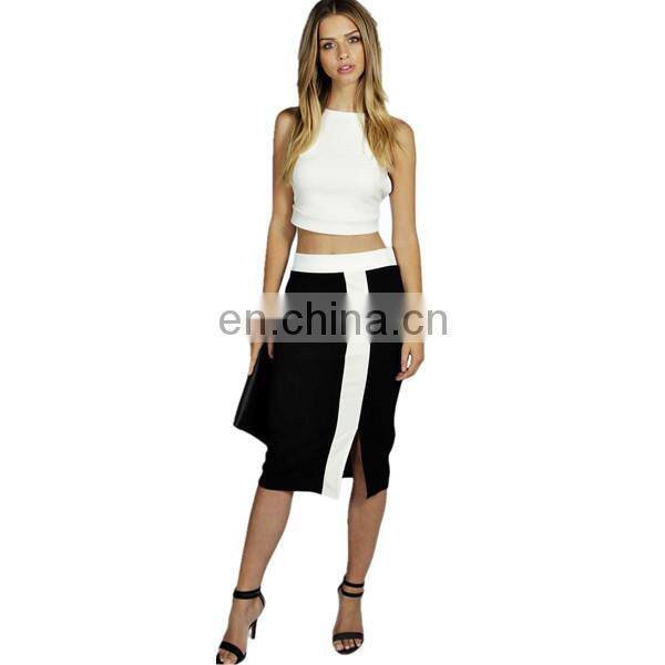 Latest fashion trend printed short skirt for woman