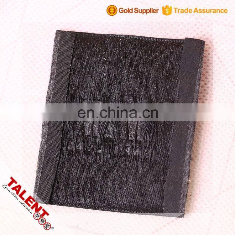 custom Originality Special imitation fur woven label patch for garment