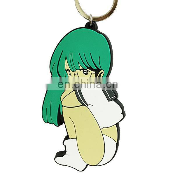 2D design soft PVC keyring supplier