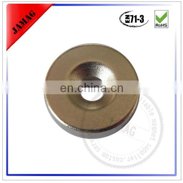 Custom n42 ring neodymium magnet