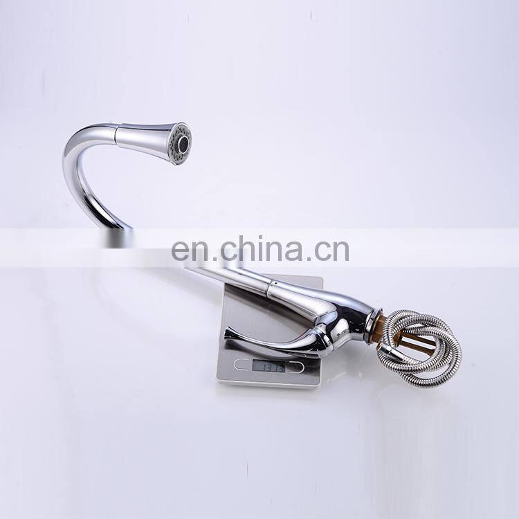China made flexible pull out kitchen mixer / kitchen faucet/sink mixer
