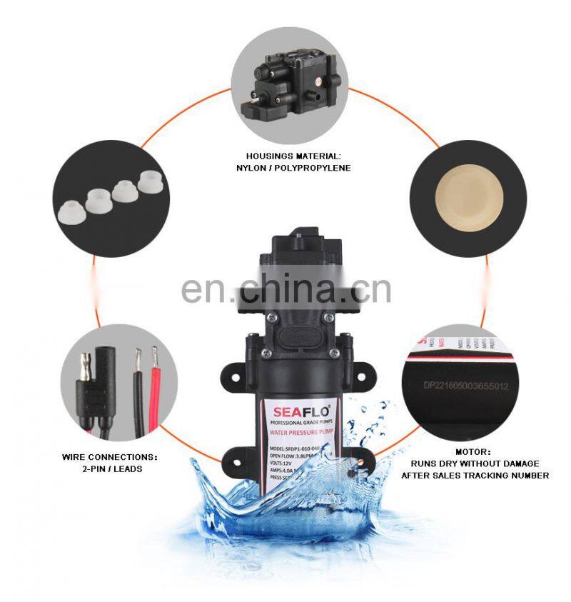 SEAFLO 12V 3.8LPM 60PSI Back Pack Sprayer Pump