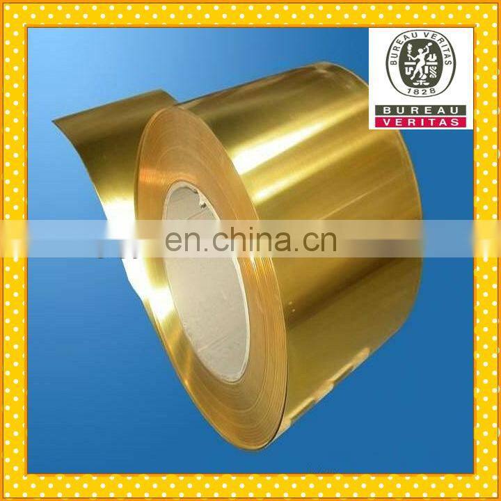 Brand new Thin Brass strip with high quality for chemical