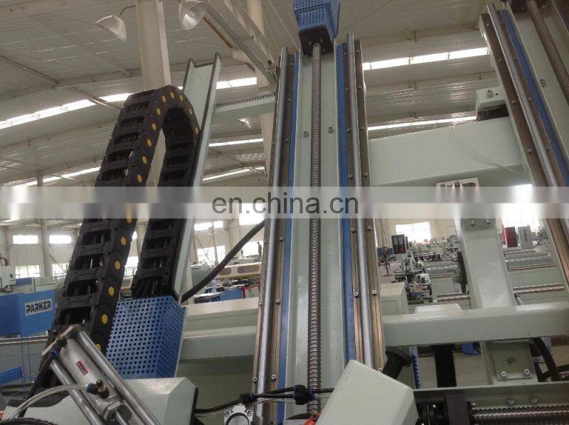 CNC Aluminium window corner forming machine window making four head corner crimping machine