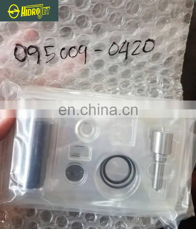 High quality injector overhaul kit set G3S6 nozzle 295050-0520 fits for injector 23670-0L090
