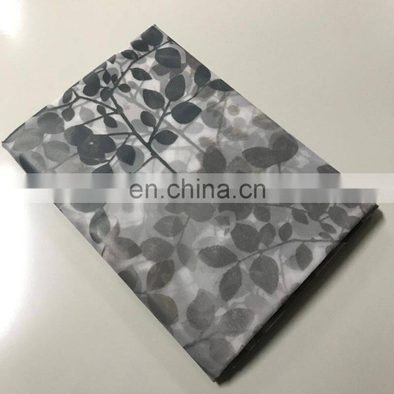 Custom Printed PEVA shower curtain