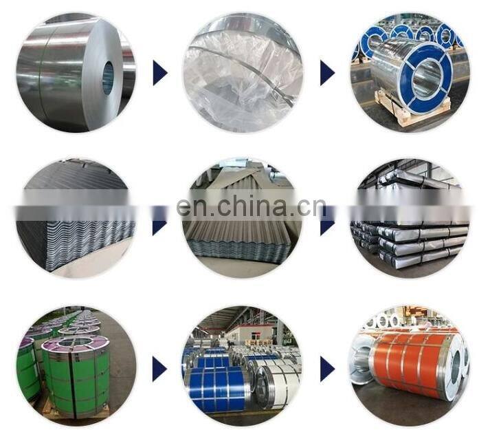 Prefab Houses RAL9003 Corrugated PPGI PPGL Roofing Sheets