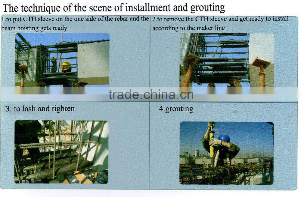 Construction Use Grout-filled Rebar Sleeve Building Materials