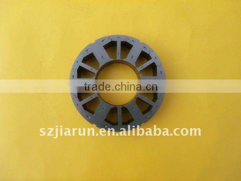 rotor and stator laminaiton