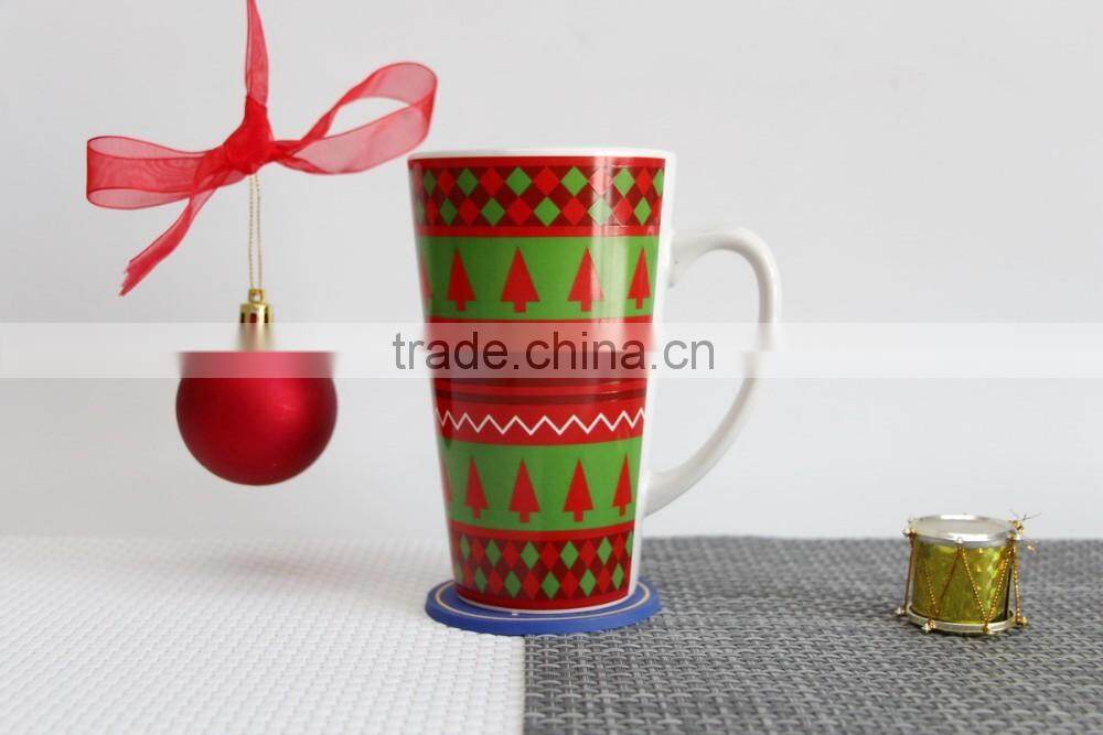 New christmas design ceramic coffee mug for gift mug,promotional mug