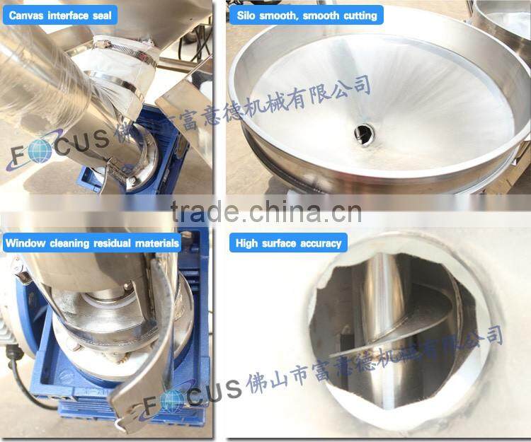 inclined screw hopper loader / flexible resin powder screw conveyor/small screw feeder conveyor machine