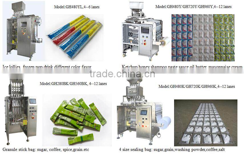 Automatic filling and packing machine