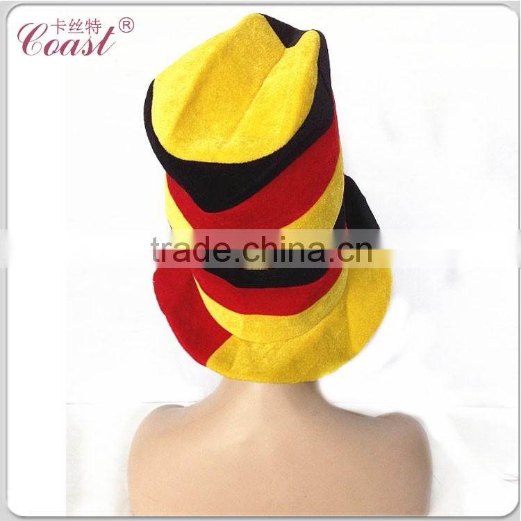 world cup three color german football fan hat