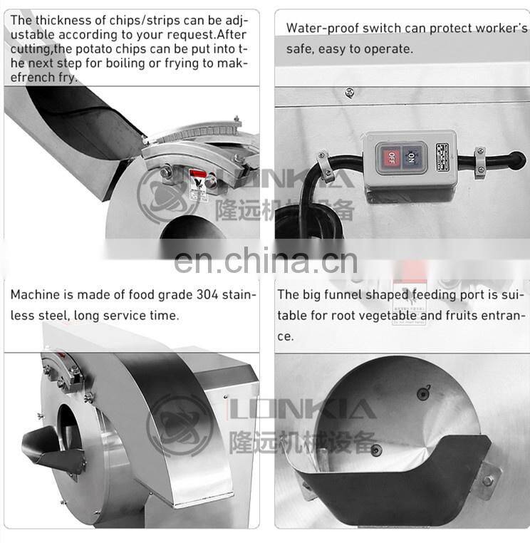 Low-price Professional French Fry Potato Cutting Machine Cutter Slicer For Sale