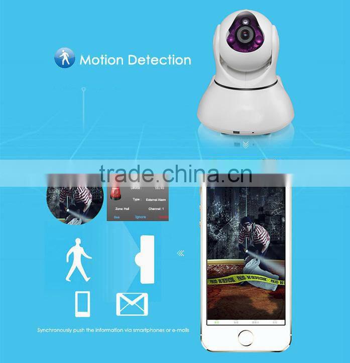 Home security camera system,with G-sensor,automatically adjusting video sequence