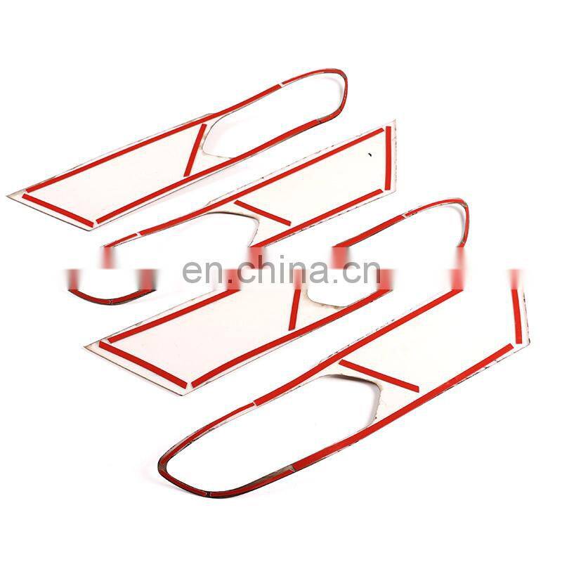 Auto Accessories For Land Rover Discovery Sport 19-2020 ABS Car Door Inner Handle Decoration Panel Cover Sticker Trim car goods