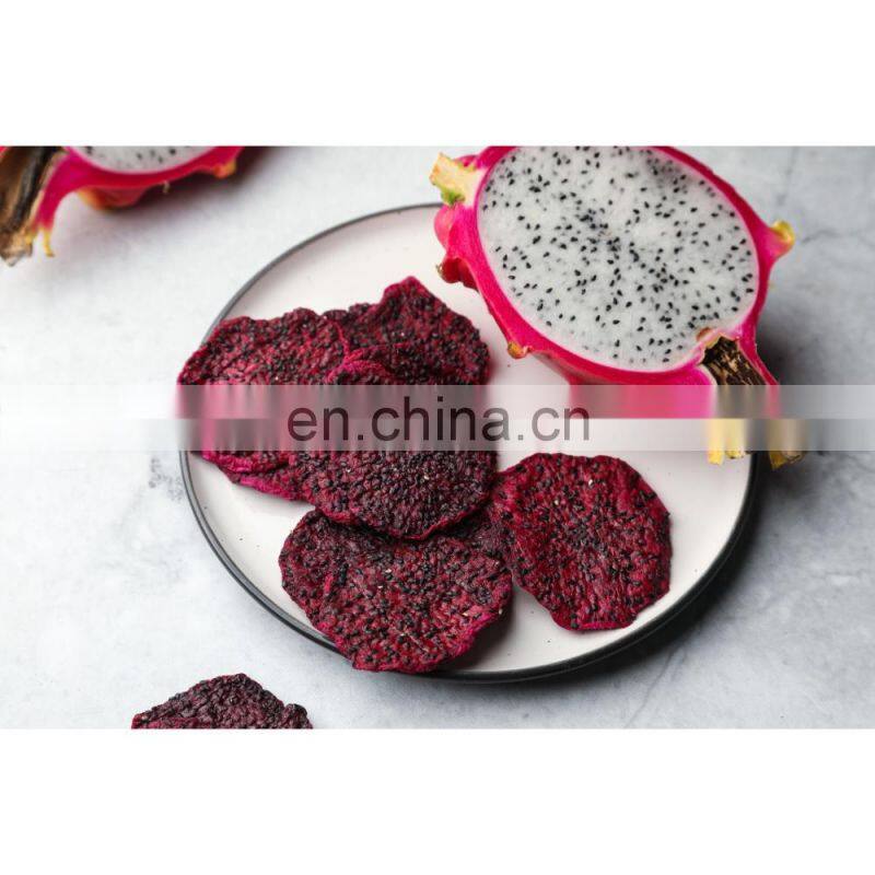 Tropical & Sub-Tropical Fruit Natural Taste AD Dried Fruit Sliced Original Flavor Dried Dragon Fruit