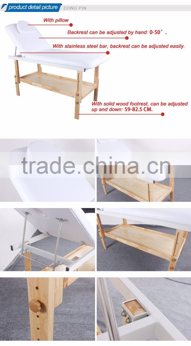 beauty salon furniture wooden facial bed
