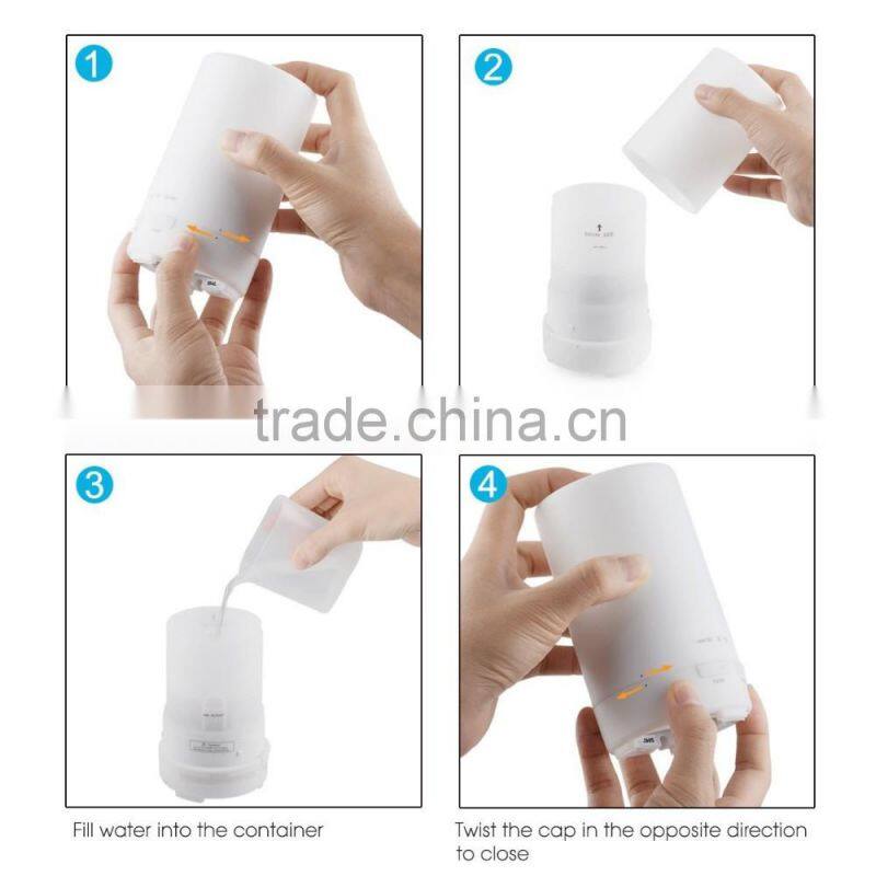 Cheap Wholesale Mini USB 50ml Aroma Diffuser Car Essential Oil Diffuser Electric