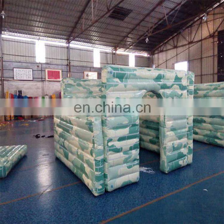 Shooting Games Inflatable Paintball Bunker Air Bunkers For Training