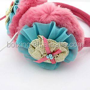 Hot selling cute colorful earmuff headphone for kids made in China