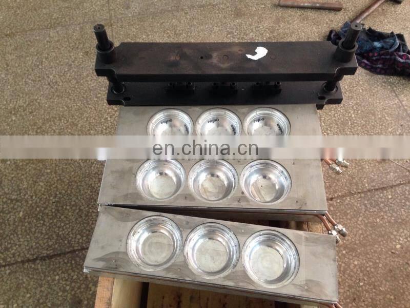 PCL420 Auto PVC PETG BOPS Drink Cup Lid Thermo Forming Machine, food packaging Plastic tray plate making equipment