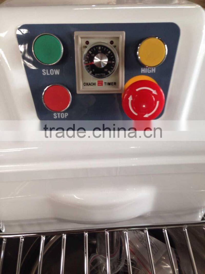 20L/30L double speed stainless steel dough mixer for bakery