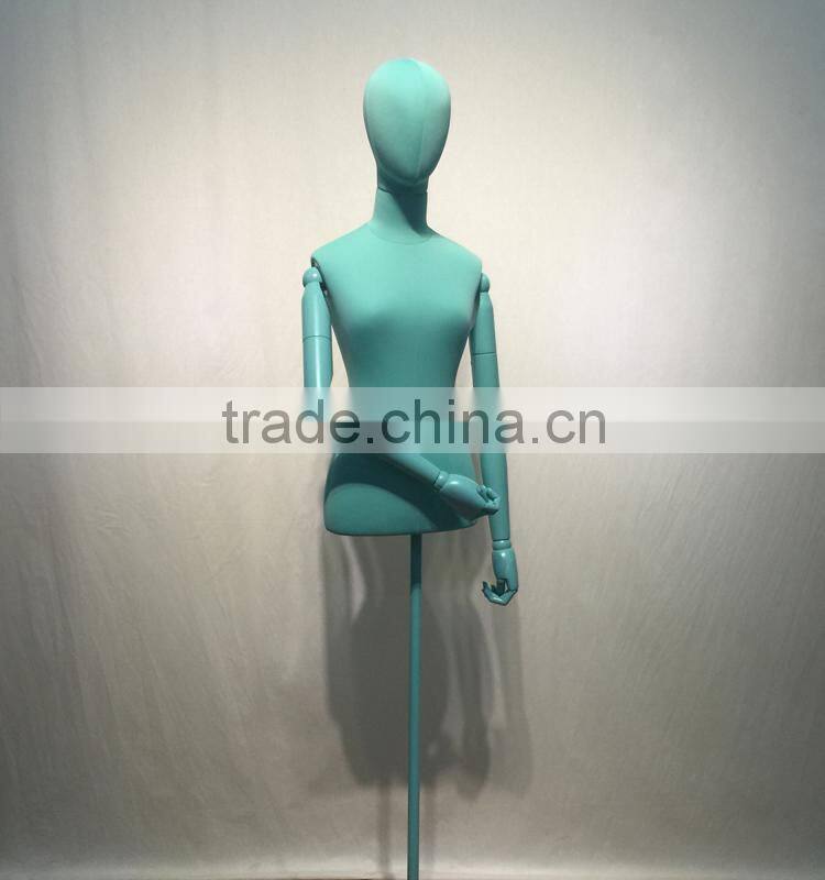 upper body female mannequin torso