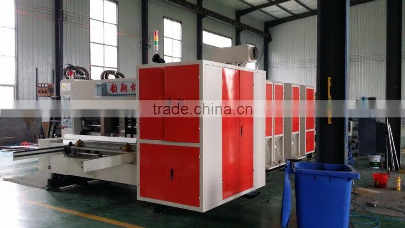 high speed printer slotter die cutter machine