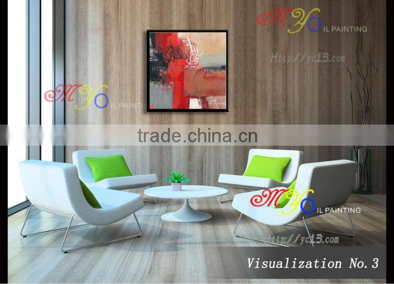 abstract oil painting for living room wall decoration