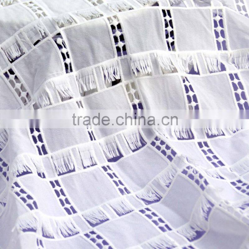Cheap discount female textile garment stain fabric embroidery chemical lace swiss