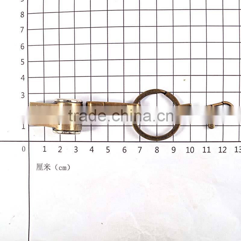 alibaba china supplier cheap alloy whistle keychain