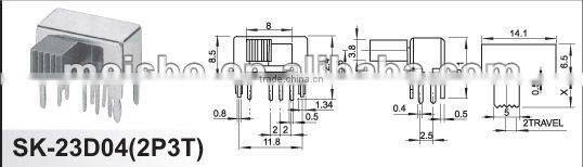 Multipurpose on off slide electric breaker