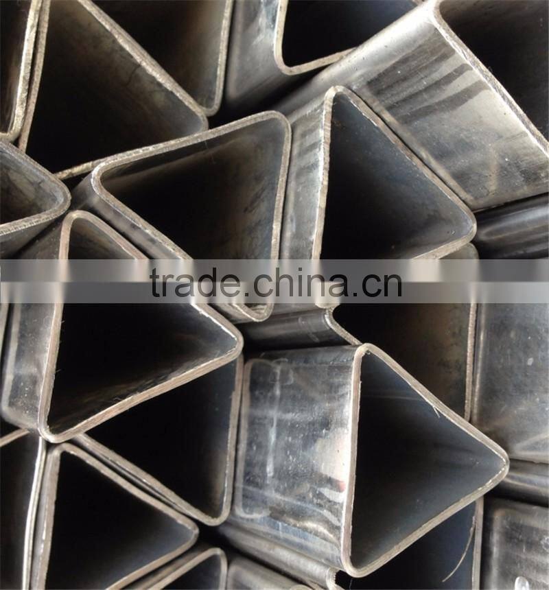 55x63mm Welded mild carbon steel hexagonal tube/pipe