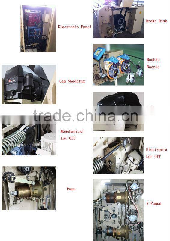 good price XD-190 Single nozzle plain shedding water jet loom