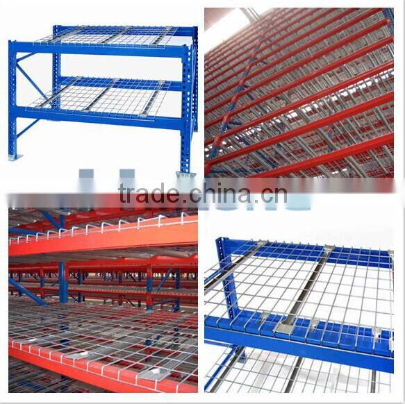 Warehouse storage wire mesh scaffold decking