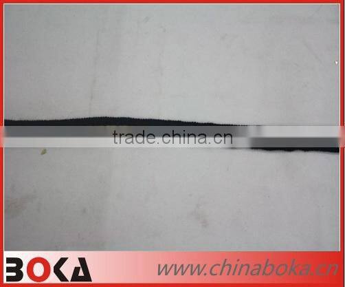 Black lace trim with chains for clothes