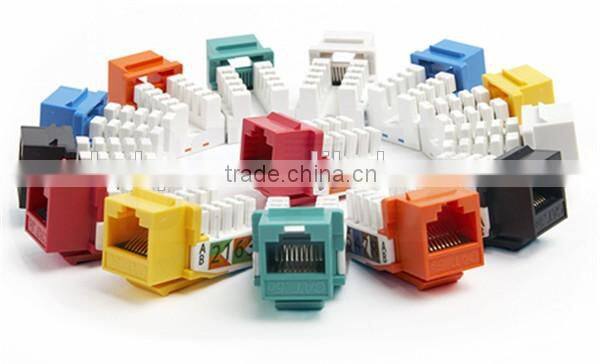 Sheilded RJ45 Keystone Jack Cat6 Keystone Jack