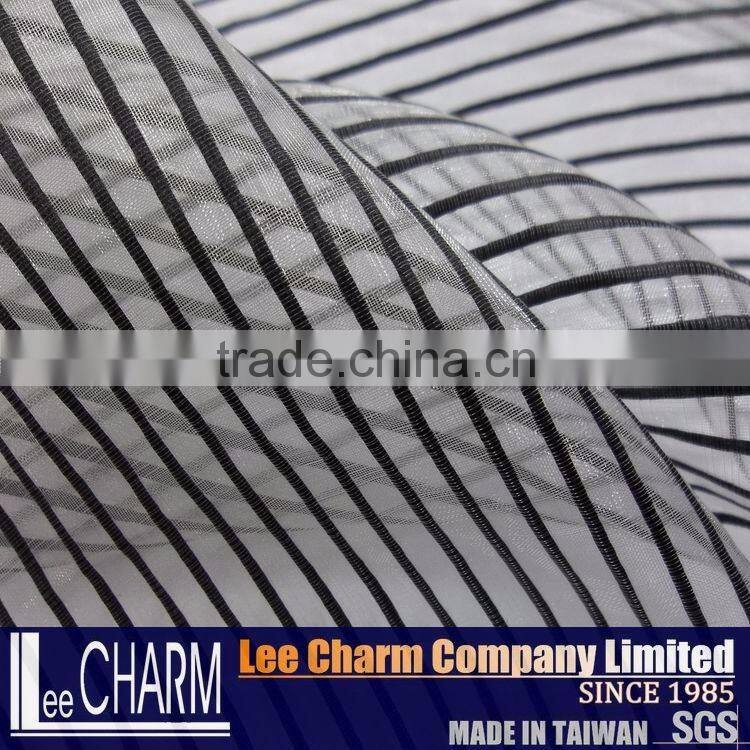 Black Polyester Turkish Turkey Curtain Fabric