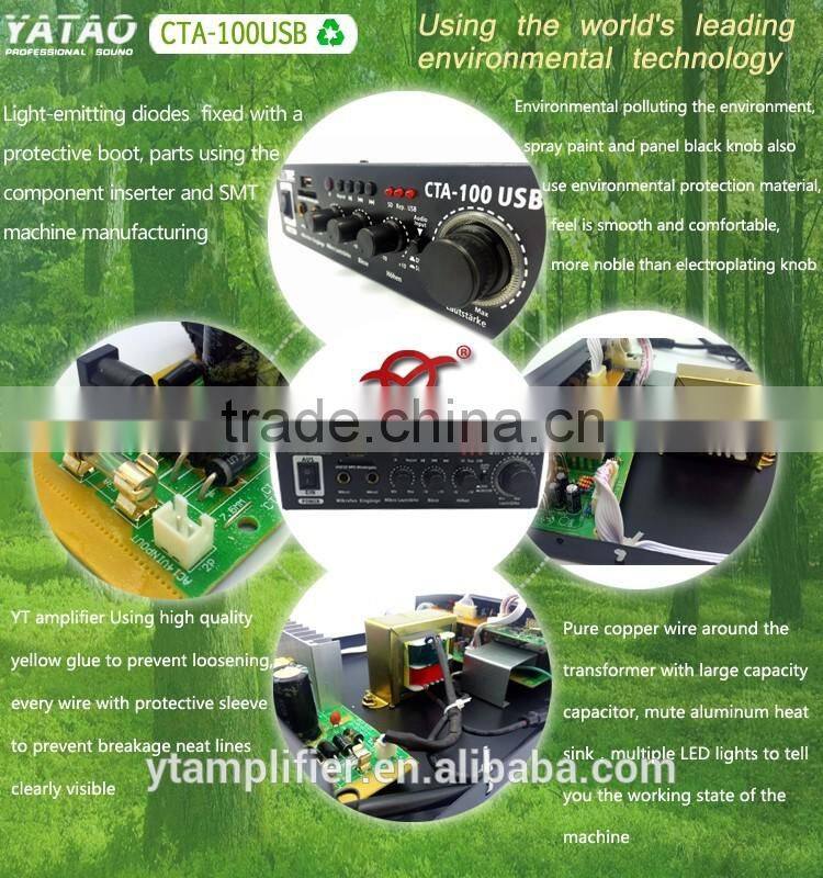 Mini operational amplifier ic integrated circuit cta-100usb with usb/sd