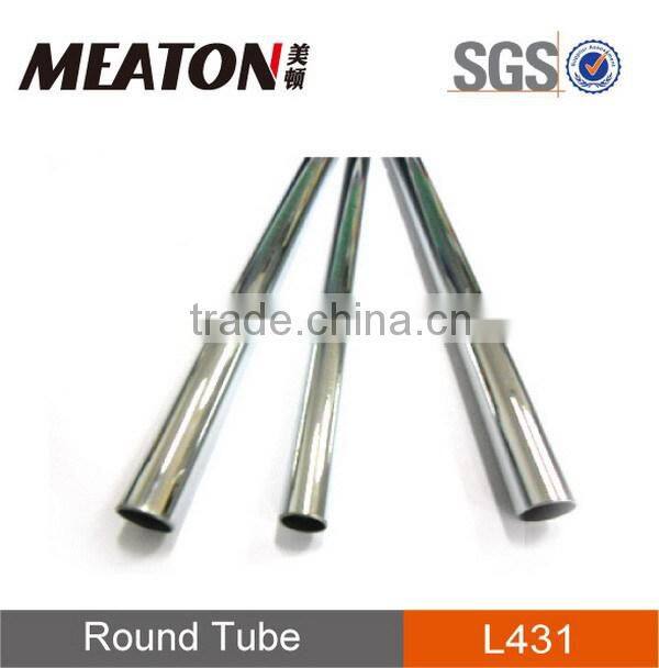 Creative designer chrome wardrobe tube railing