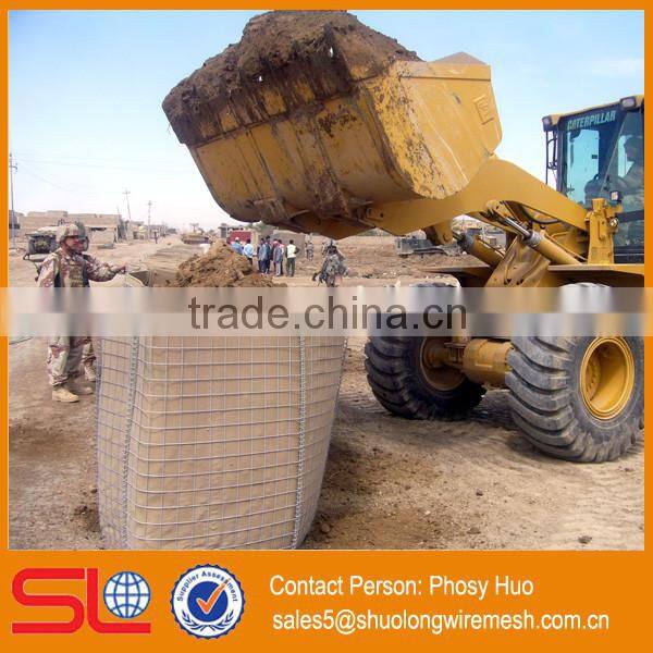 Factory supply MIL3 Hesco flood barrier, flood barriers, hesco bastion for protection fence