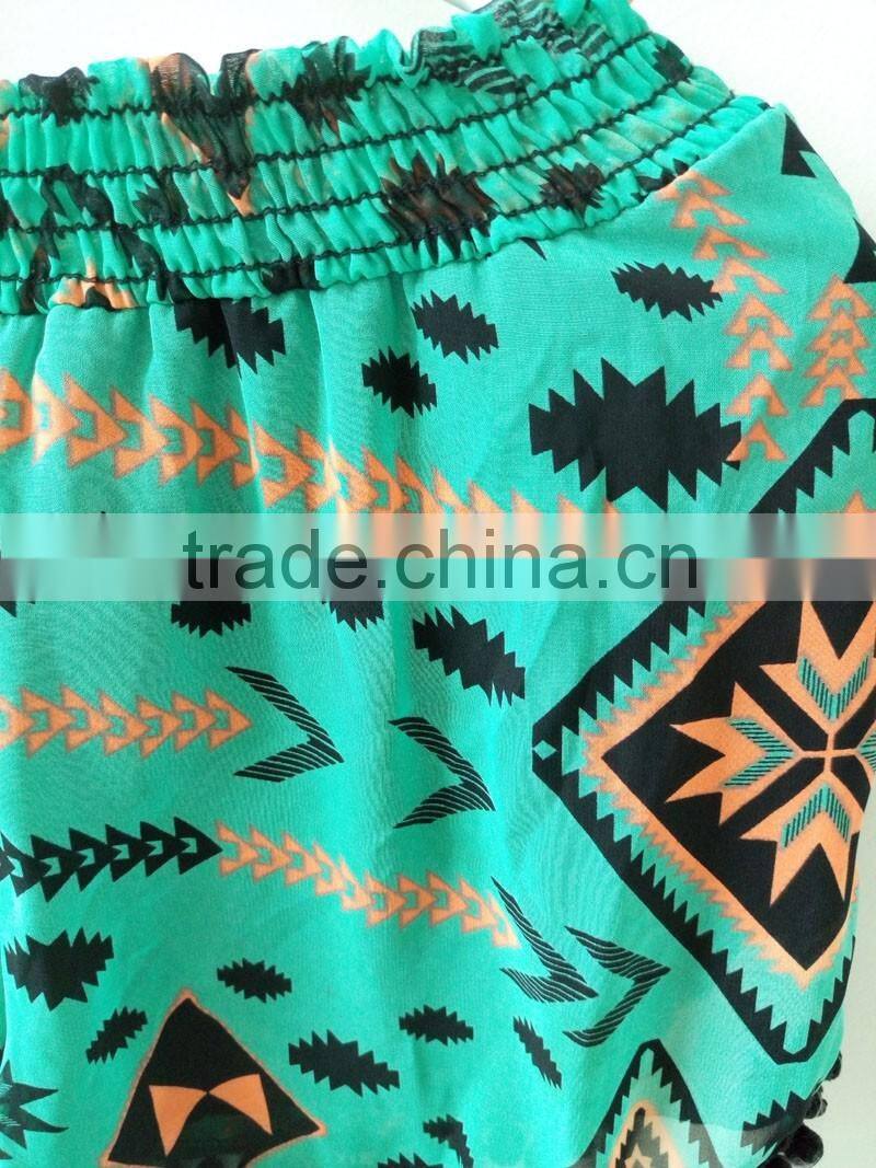 Traditional pattern lady chiffon skirt designs dress/female apparel suppliers