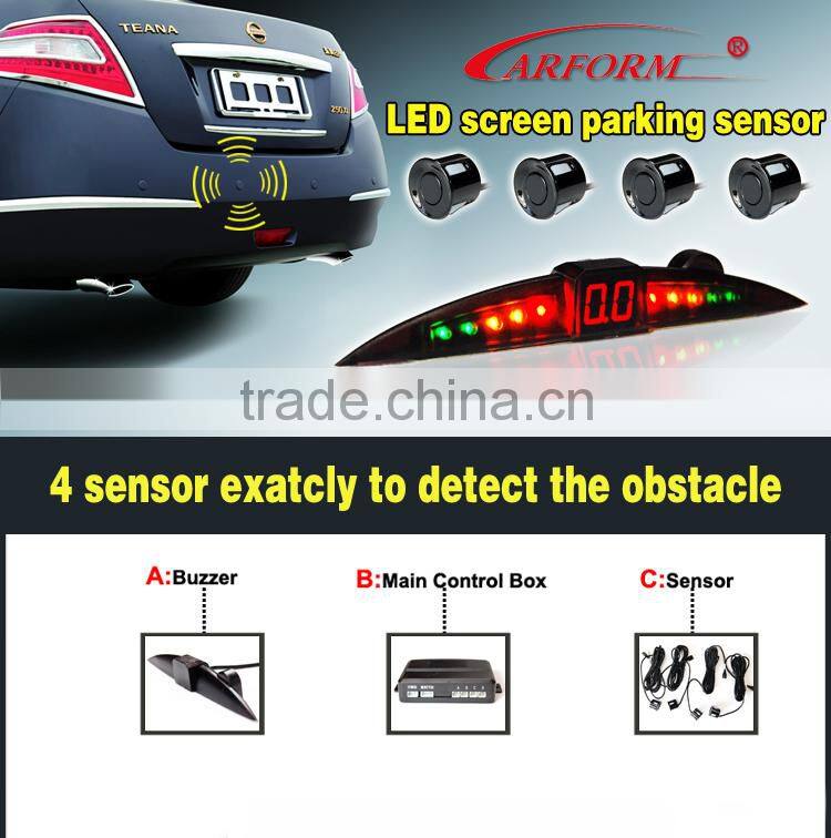 Cheap pirce car reverse backup car parking sensor with led display for sale