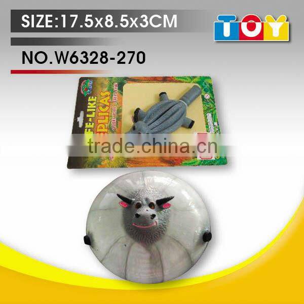 TPR super dinosaur wild animal plastic toy for child