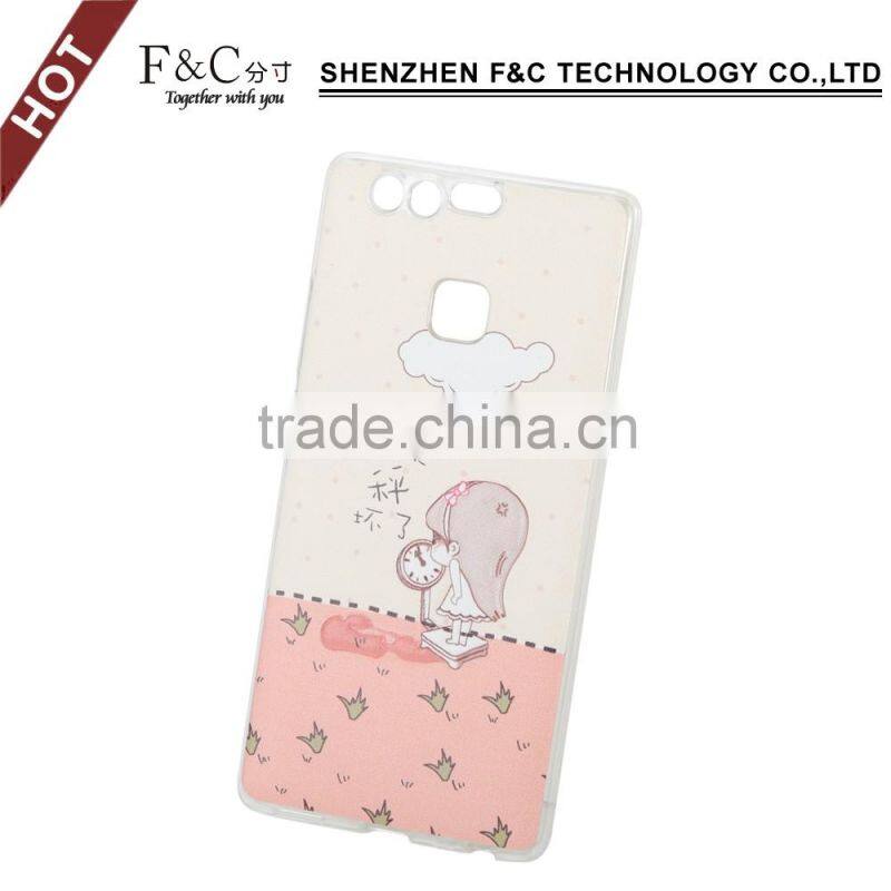 cell phone hard case for huawei p9 / customized back covers case / slim case